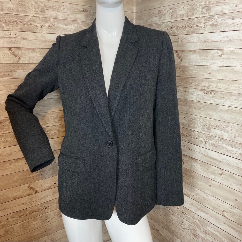 Armani Exchange Oversize Blazer Grey Sz 8